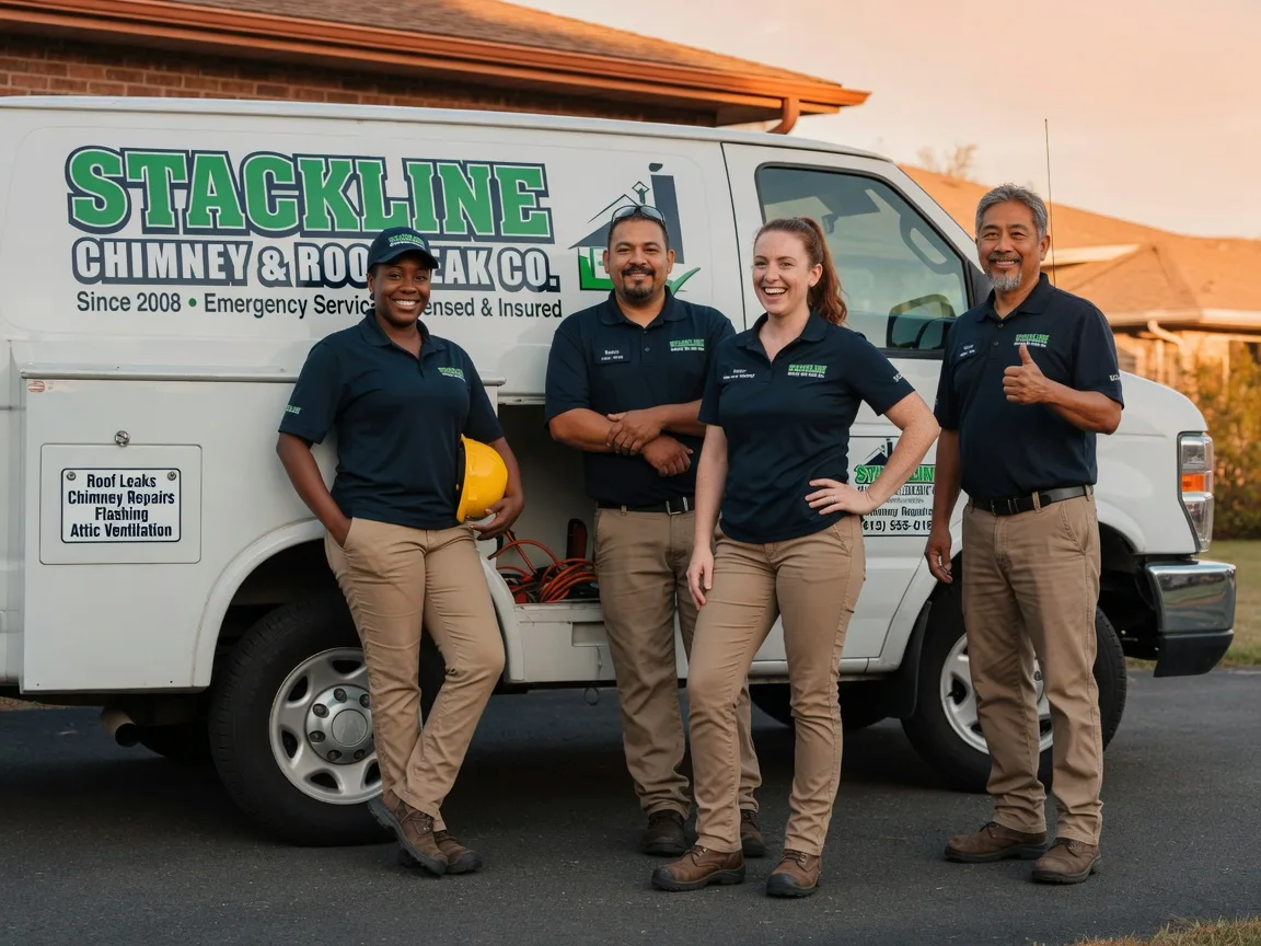 Chimney flashing repair company in Landers, CA